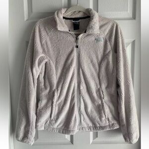 Medium The Northface Swirl Beige Full Zip Oso Osito Long Sleeve Jacket Swirl
